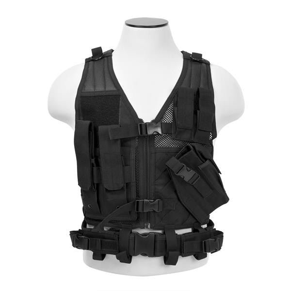 Vism By Ncstar Tactical Vest/Black Xs-s