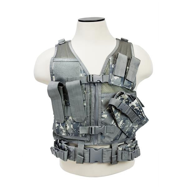 Vism By Ncstar Tactical Vest/Digital Camo Xs-s