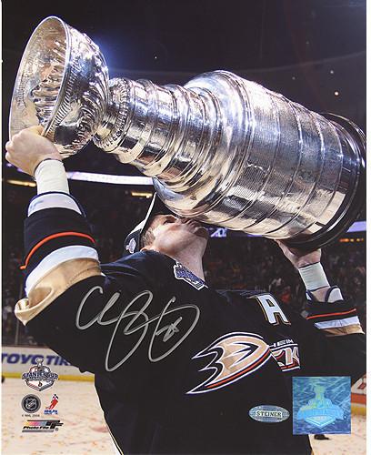 Chris Pronger Stanley Cup Overhead 8x10 Photo