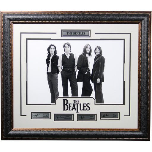 The Beatles Facsimile Framed 26x30 Photo Collage