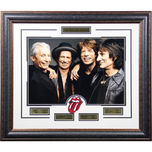 The Rolling Stones Facsimile Framed 26x30 Photo Collage