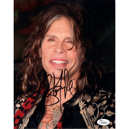 Steven Tyler Signed Headshot Vertical 8x10 Photo (JSA)