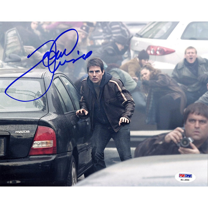 Tom Cruise Signed 8x10 Photo War of the Worlds PSADNA