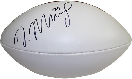 DeMarco Murray Signed White Panel Football (Demarco Murray Holo Only)