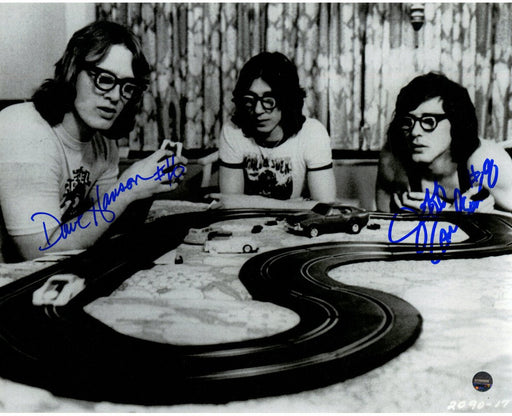 Dave Hanson/Jeff Hanson Dual Signed Playing with Toy Car  8x10 Photo