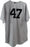 Ivan Nova Jersey - NY Yankees 2013 Season Game Used #47 Pinstripe Jersey (8/09/2013) (0000002932) (Size 50) (EK689776)