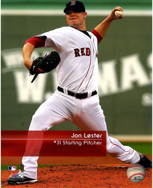 Jon Lester nbr31 Red Sox Feel The Game 8X10 Photo uns