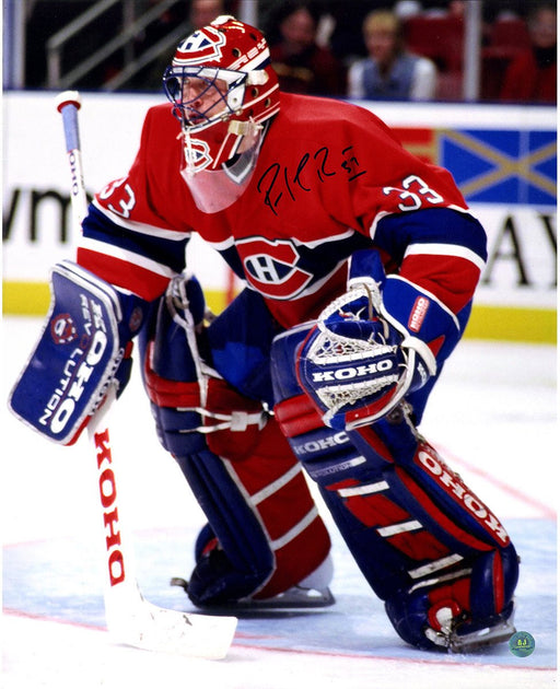 Patrick Roy Montreal Canadiens Signed Habs Goalie 16x20 Photo (AJ Sports Auth)