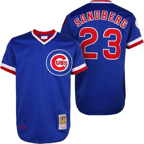 Ryne Sandberg Authentic Chicago Cubs Jersey Uns