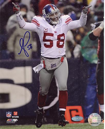 Antonio Pierce 2007 Celebration vs Bills 16x20 Photo