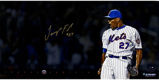 Jeurys Familia Signed 16x32 Big Sig Photo