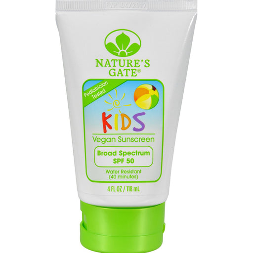 Natures Gate Kids Block SPF 50 Sunscreen Lotion - 4 fl oz