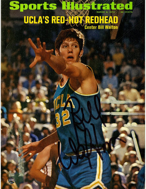 Bill Walton Signed 3/6/72 Sports Illustrated Magazine