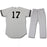 Jayson Nix 2013 Team Issued Set - Away BP Jersey Road Heavy Jacket Grey Jersey & Pants