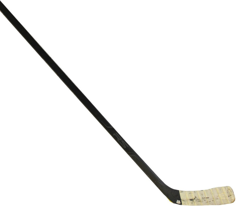 Mike Rupp Stick - New York Rangers 2013 Game Used #71 Black and Yellow Easton Hockey Stick