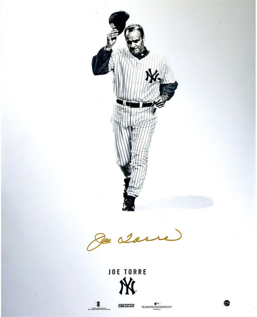 Joe Torre Signed Steiner Platinum Collection 16x20 Photo