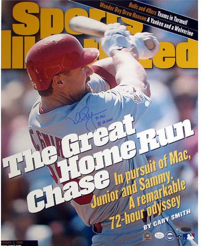 Mark McGwire SI Cover Great HR Chase 70HR/98 HR Race 16x20