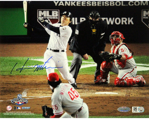 Hideki Matsui 2009 WS Home Run Horizontal 16X20 Photo (MLB Auth)