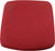 Nassau Veterans Memorial Coliseum Red Seat Bottom 18x18x7