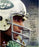 1969 New York Jets Team Signed Joe Namath Close Up Wearing Helmet 20x24 Metallic Photo (24 Signatures with Inscription By 23 Players)