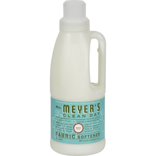 Mrs. Meyers Fabric Softener - Basil - Case of 6 - 32 oz