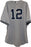 Vernon Wells Jersey - NY Yankees 2013 Season Game Used #12 Grey Jersey (5/28/2013) (0000003355) (Size 50) (EK509077)
