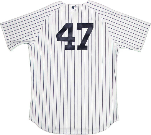 Ivan Nova Jersey - NY Yankees 2015 Game Used #47 Pinstripe Jersey  (7/22/2015)(HZ877407)(0000005388)(Size 50)