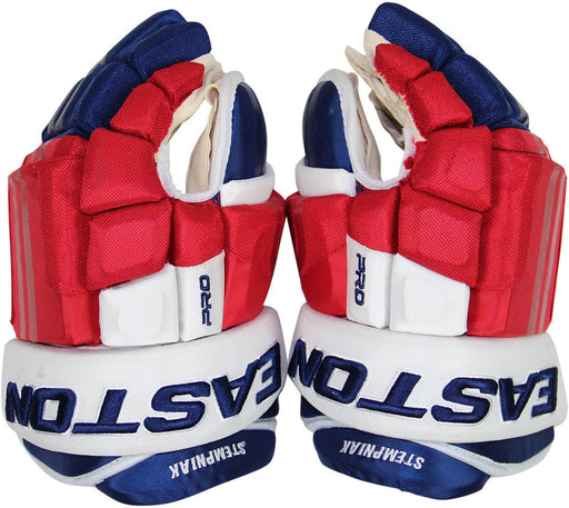 Lee Stempniak New York Rangers  2014-2015 Season Game Used Gloves (Pair)