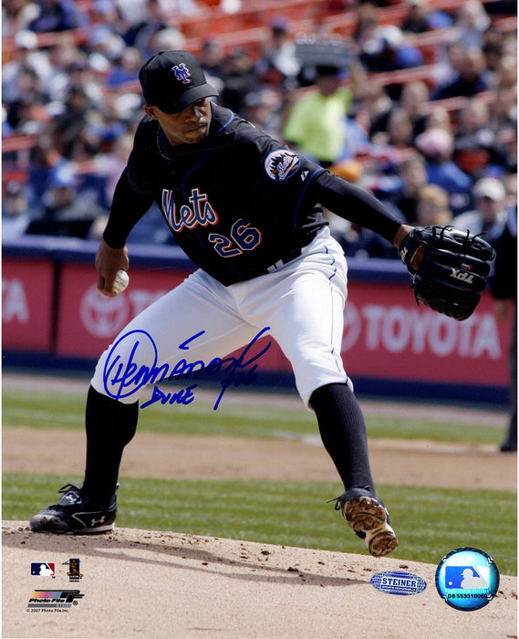 Orlando Hernandez Mets Action 8x10 Photo