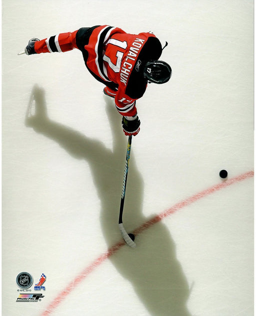 Ilya Kovalchuk New Jersey Devils Red Jersey Overhead 16x20 Photo uns Gettynbr96772661 - PF