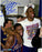 Dennis Rodman Celebrating w/ Isiah Thomas Signed 8x10 Photo