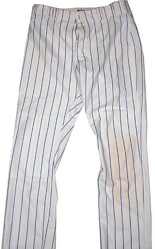 Larry Rothschild #50 2010 Chicago Cubs Game Used Pinstripe Pants (29)(LH968129)