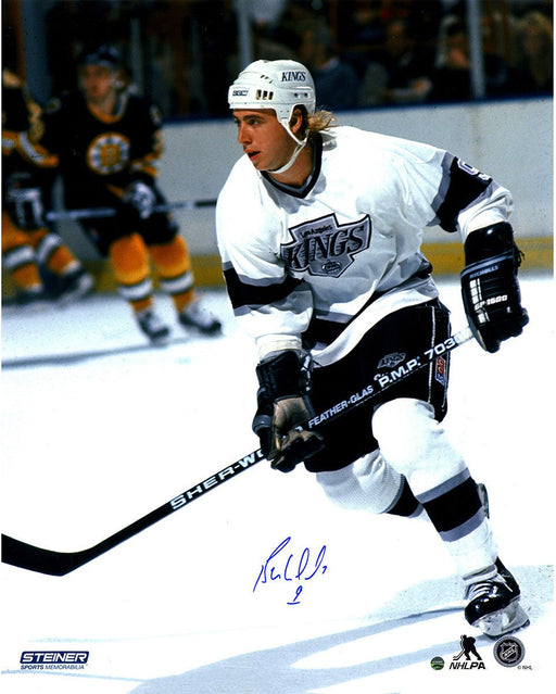 Bernie Nicholls Signed LA Kings 16x20 Photo