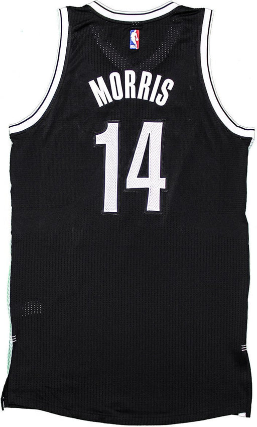 Darius Morris Game Used #14 Brooklyn Nets Black Jersey (BKN01709) (Used 3/11-4/12) (XL)