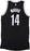 Darius Morris Game Used #14 Brooklyn Nets Black Jersey (BKN01709) (Used 3/11-4/12) (XL)