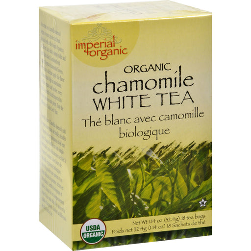 Uncle Lees Organic Chamomile White Tea - 18 Tea Bags