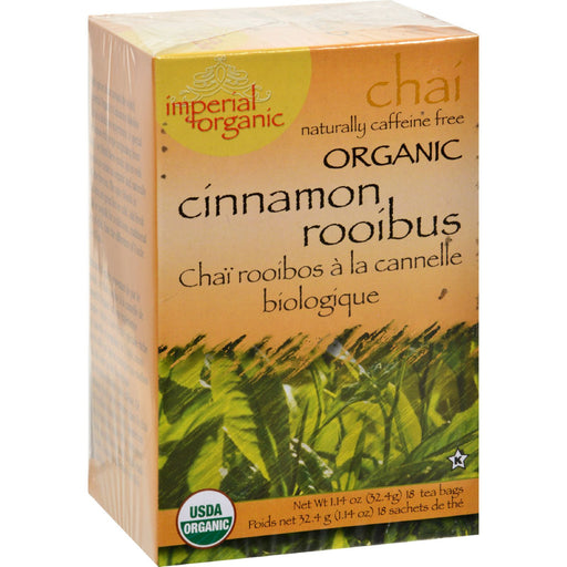 Uncle Lees Imperial Organic Cinnamon Rooibus Chai Tea - 18 Tea Bags