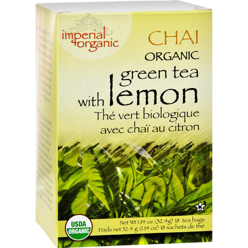 Uncle Lees Tea Organic Imperial Lemon Chai - 18 Bags