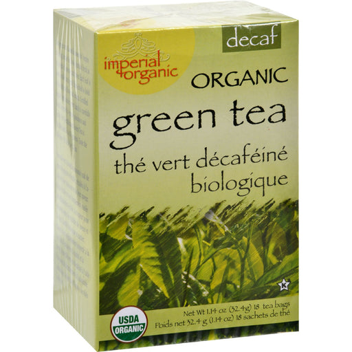 Uncle Lees Tea Organic Imperial Decaffeinated Green Tea - 18 Bags