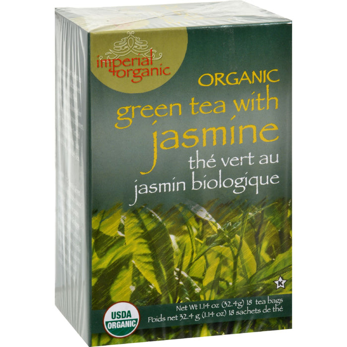 Uncle Lees Imperial Organic Green Tea with Jasmine - 18 Tea Bags