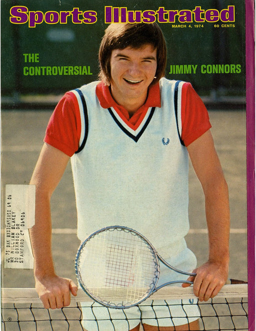 Jimmy Connors 3/4/74 Sports Illustrated Magazine (Unsigned)