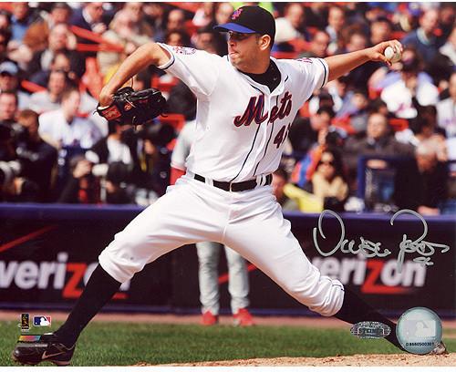 Oliver Perez 2008 Home Pitching vs Phillies 8x10 Photo