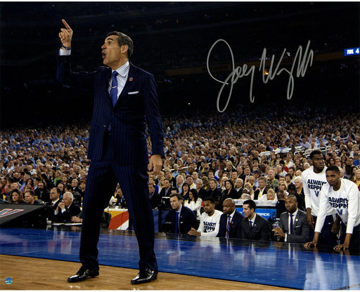 Jay Wright Signed Sideline Point 2016 National Championship Game 16x20 Photo