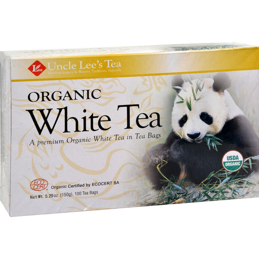 Uncle Lees Legends of China Organic White Tea - 100 Tea Bags