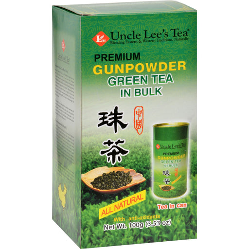 Uncle Lees Premium Gunpowder Green Tea in Bulk - 5.29 oz