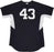 Adam Warren BP Top - NY Yankees 2014 Season #43 Team Issued Home BP Top (HZ556891)