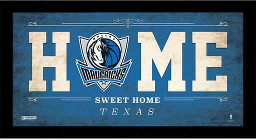 Dallas Mavericks 10x20 Home Sweet Home Sign