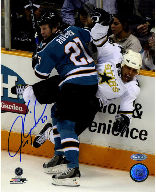 Jeremy Roenick San Jose Sharks Checking Vertical 8x10 Photo