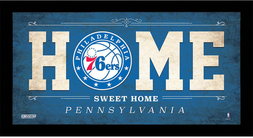 Philadelphia 76ers 6x12 Home Sweet Home Sign