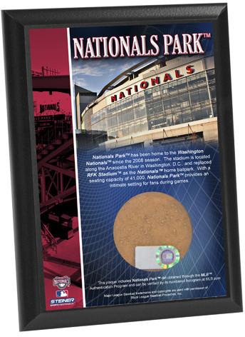 Nationals Park 4x6 Dirt Plaque